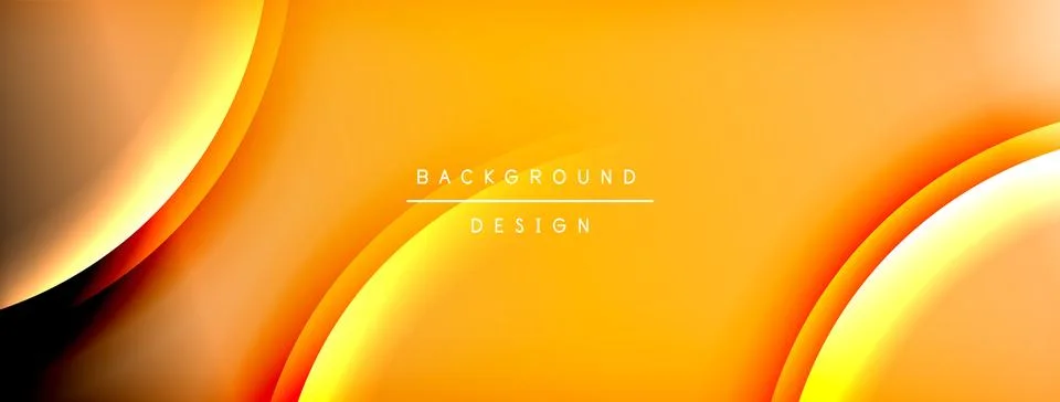 Gradient and shadow wave line geometric background. Vector Illustration For Illustrazione stock