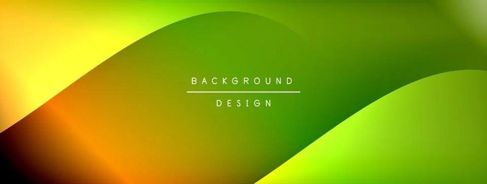 Gradient and shadow wave line geometric background. Vector Illustration For イラスト素材