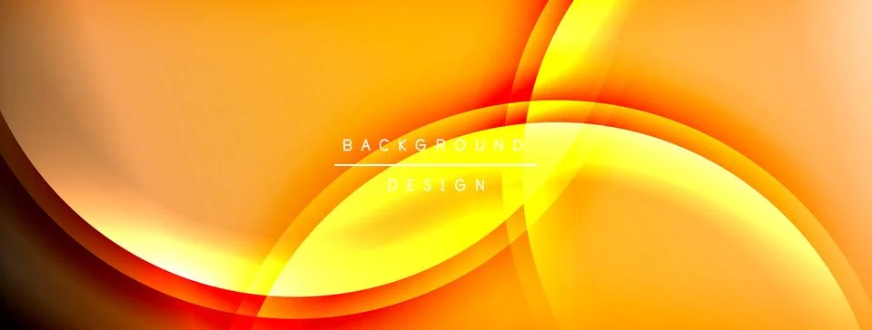 Gradient and shadow wave line geometric background. Vector Illustration For.. Illustrazione stock