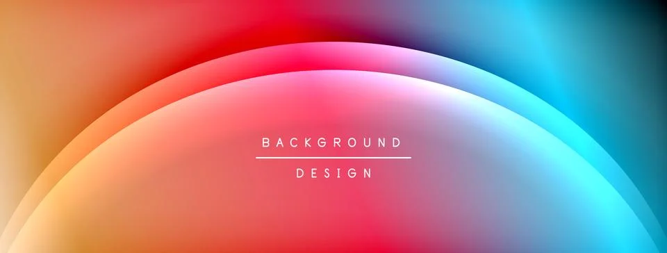 Gradient and shadow wave line geometric background. Vector Illustration For Stock Illustration