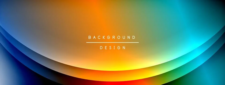 Gradient and shadow wave line geometric background. Vector Illustration For 스톡 일러스트