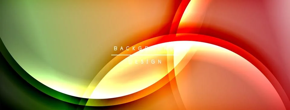 Gradient and shadow wave line geometric background. Vector Illustration For Illustrazione stock