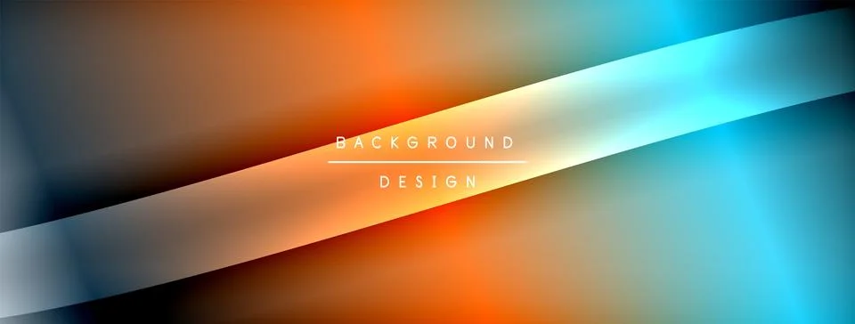 Gradient and shadow wave line geometric background. Vector Illustration For 스톡 일러스트