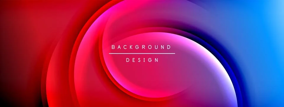 Gradient and shadow wave line geometric background. Vector Illustration For Stock Illustration