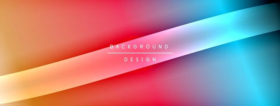 Gradient and shadow wave line geometric background. Vector Illustration For Stock Illustration
