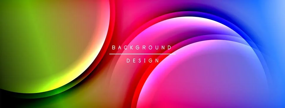 Gradient and shadow wave line geometric background. Vector Illustration For Stock Illustration