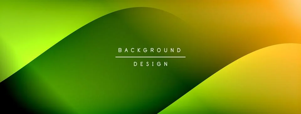 Gradient and shadow wave line geometric background. Vector Illustration For Illustrazione stock