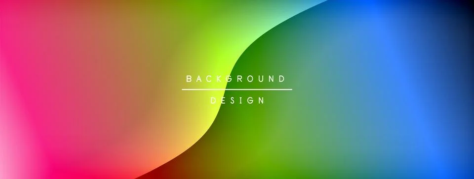 Gradient and shadow wave line geometric background. Vector Illustration For Stock Illustration