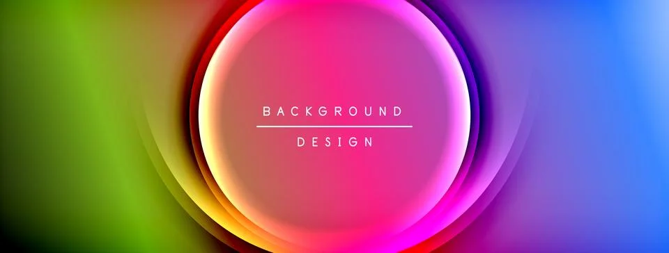 Gradient and shadow wave line geometric background. Vector Illustration For Stock Illustration
