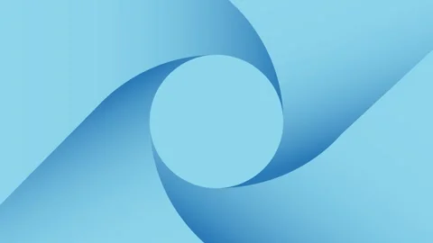 Gradient aperture blades rotating and closing to form a circle hole on light Vídeos de archivo 348621786