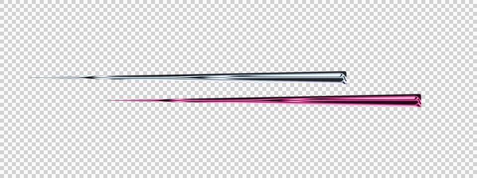 Gradient arrow with metallic silver and magenta pink hues transparent background Stock Illustration