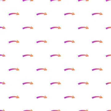 Gradient arrows creating a seamless abstract pattern background Stock Illustration