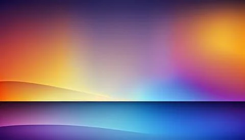 Gradient backgraund banner mockup. UI UX Web design Stock Illustration