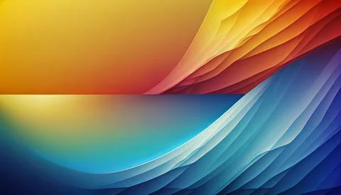 Gradient backgraund banner mockup. UI UX Web design Stock Illustration