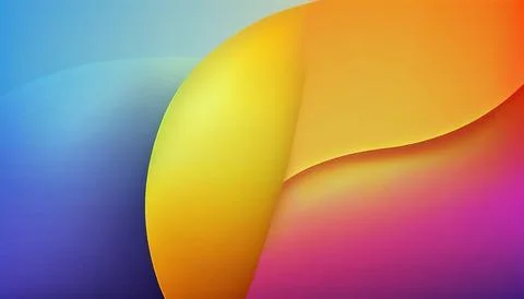 Gradient backgraund banner mockup. UI UX Web design Stock Illustration