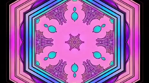 Gradient background abstract motion form pattern in blue pink purple colors Stock Footage 245299473