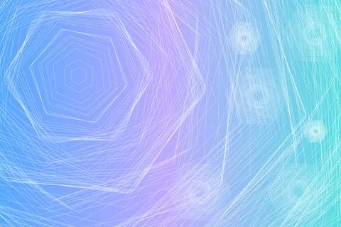 Gradient background with abstract polygons, repeating figures. Vector pattern Stock Illustration