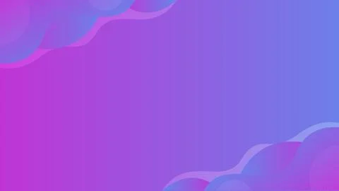 Gradient Background with Abstract Wave Design in Pink and Blue Stock Illustration
