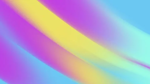 Gradient background art soft pastel yellow pink blue abstract color waves. Stock Footage 336426930