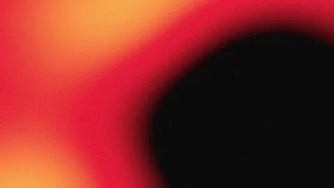 Gradient Background Black, Venetian Red And Yellow Orange. Grainy Background. Illustrazione stock