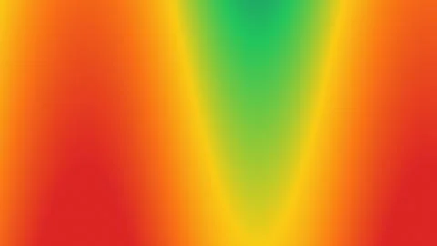 Gradient background blend red yellow green smooth transition Ilustración de archivo