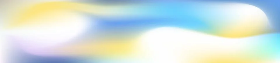 Gradient background blending blue, yellow, and purple with soft glow, vibra.. Stock Illustration