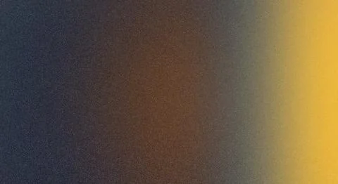 Gradient background in blue and orange, abstract grainy texture, glowing vibrant Stock Illustration
