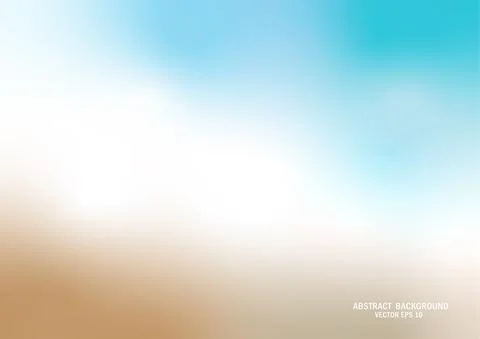 Gradient background with blue, yellow,  colors. Wallpaper or banner. Stock Illustration