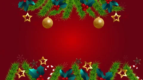 Gradient Background For Christmas Season Background Stock Footage 258977239