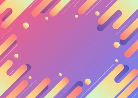Gradient background with copy space at the center, vector illustration Stock Illustration