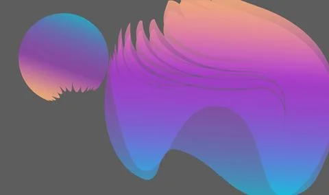 Gradient background with copy space Stock Photos