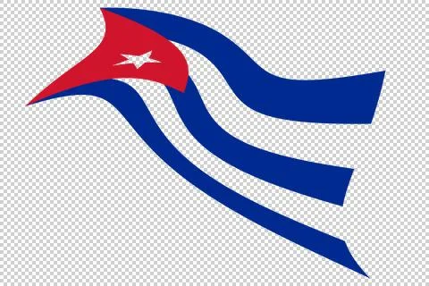 Gradient background with Cuban flag and salsa inscription Stock Illustration