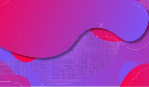 Gradient background design Pink and blue. Abstract minimal background for web Stock Illustration