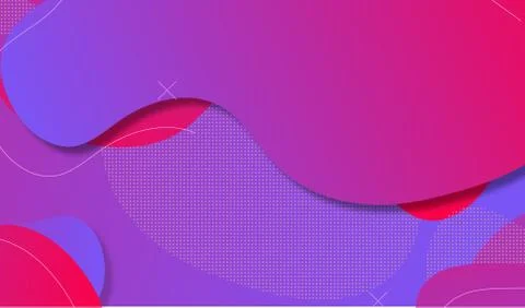 Gradient background design Pink and blue. Abstract minimal background for web Stock Illustration