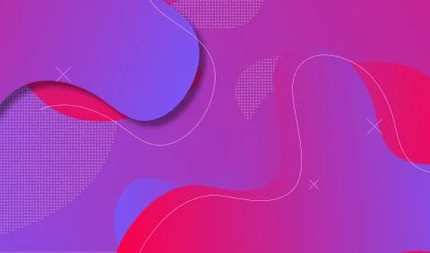 Gradient background design Pink and blue. Abstract minimal background for web Stock Illustration