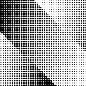 Gradient background with dots Halftone design Light effect Stock Illustration