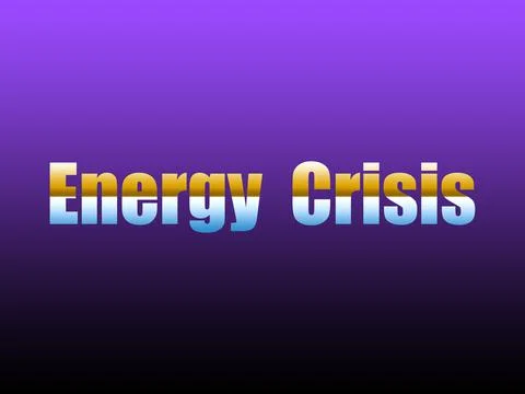 Gradient background Energy crisis Stock Illustration