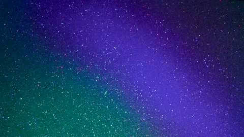 Gradient background in green and blue. A beam of light blue tint flashes. 스톡 동영상 233503526