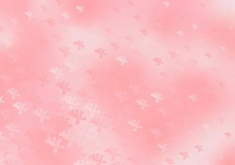 Gradient background, heart polka dot, for all love and valentine's day. Stock Illustration