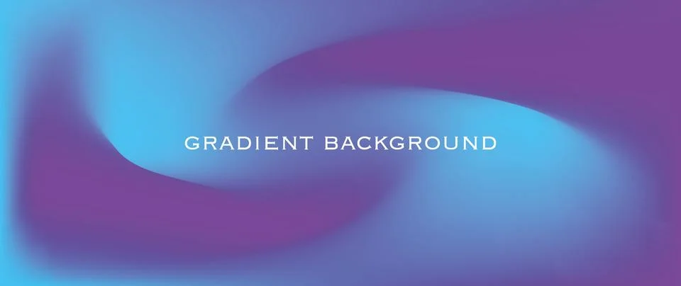 Gradient background. Illustration with purple and blue colors. Banner templ.. Stock Illustration