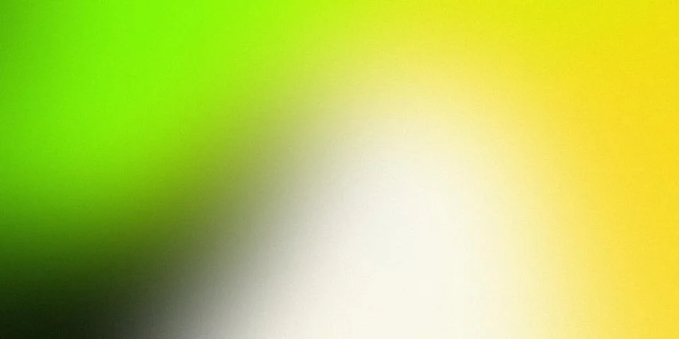 Gradient background in light green, gray and yellow texture noise Stock Photos