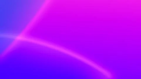 Gradient background in magenta and blue with neon curved lines Stock Illustration