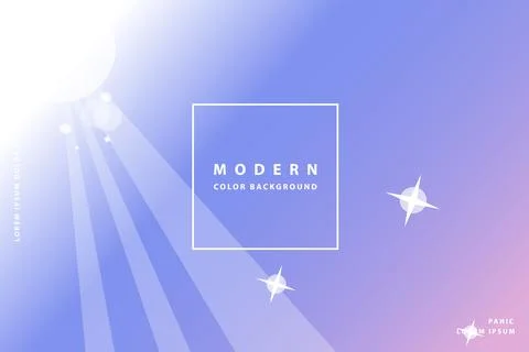 Gradient background modern with colorful style gradient color Stock Illustration