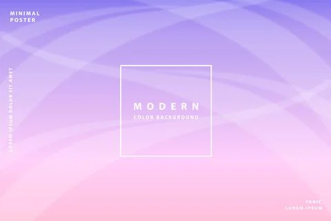 Gradient background modern with colorful style gradient color Stock Illustration