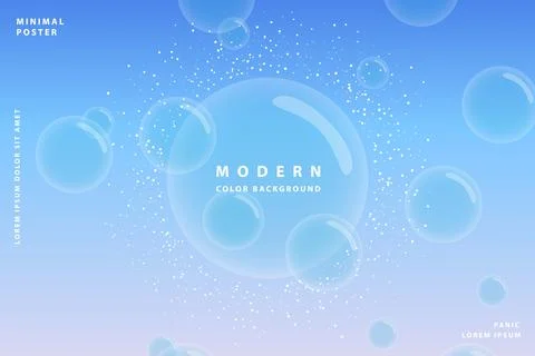 Gradient background modern with colorful style gradient color Stock Illustration