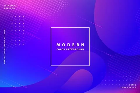 Gradient background modern with colorful style gradient color Stock Illustration