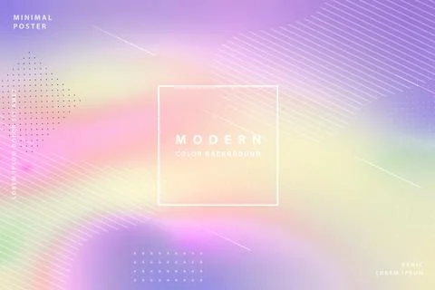 Gradient background modern with colorful style gradient color 스톡 일러스트
