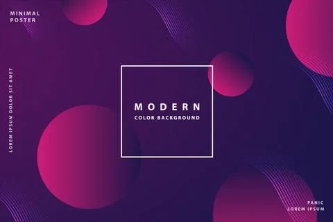 Gradient background modern with colorful style gradient color Stock-Illustration