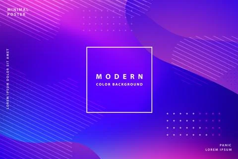 Gradient background modern with colorful style gradient color Illustrazione stock