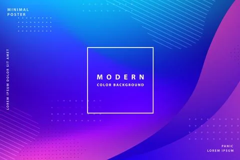 Gradient background modern with colorful style gradient color Stock Illustration